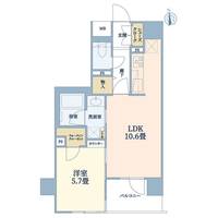 イニシア浅草の間取り