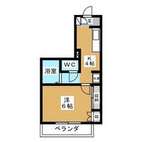 東京都八王子市大横町(マンション)の賃貸物件の間取り