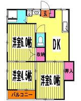 物件の間取り画像