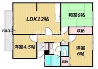 物件の間取り画像