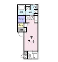 埼玉県川越市的場北1(アパート)の賃貸物件の間取り