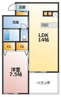物件の間取り画像