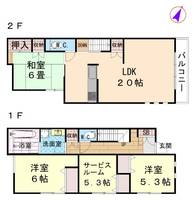物件の間取り画像