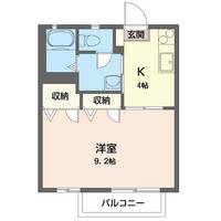 グランドール天川Aの間取り