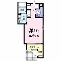 メゾンド ソレイユの間取り
