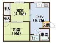 大阪府大阪市都島区東野田町5(マンション)の賃貸物件の間取り