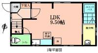 東京都豊島区西池袋4(一戸建)の賃貸物件の間取り