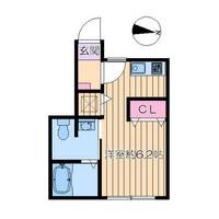 東京都新宿区新小川町(アパート)の賃貸物件の間取り