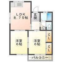 物件の間取り画像