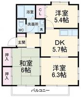 物件の間取り画像