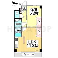 愛知県名古屋市瑞穂区豆田町4(マンション)の賃貸物件の間取り