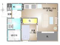 物件の間取り画像