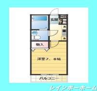 千葉県松戸市岩瀬(マンション)の賃貸物件の間取り