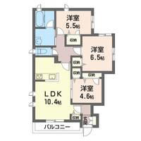 Rela市野倉の間取り