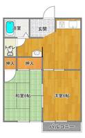 セフィラ赤坂の間取り