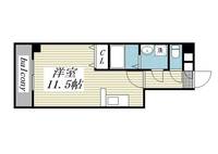 M CHATELET IZUMI CHUOの間取り