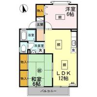 リバーサイド森町IIの間取り