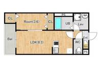 物件の間取り画像