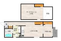 DreamStage香椎Merveilleの間取り