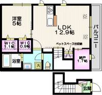 物件の間取り画像