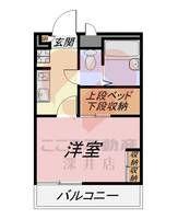 大阪府松原市天美西4(アパート)の賃貸物件の間取り