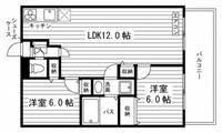 ピュアライフ津高の間取り