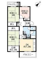 物件の間取り画像