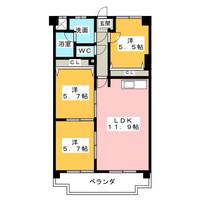 物件の間取り画像