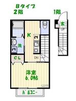 N.forte(エヌフォルテ)Iの間取り