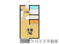 福岡県みやま市瀬高町高柳(アパート)の賃貸物件の間取り