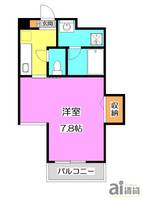 埼玉県所沢市小手指町1(マンション)の賃貸物件の間取り