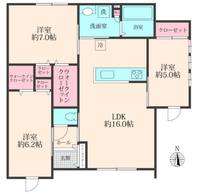 東京都世田谷区代田1(一戸建)の賃貸物件の間取り