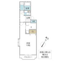 アニバーサリー日立の間取り