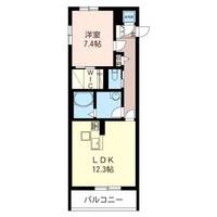 埼玉県さいたま市大宮区三橋2(マンション)の賃貸物件の間取り