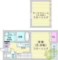 物件の間取り画像