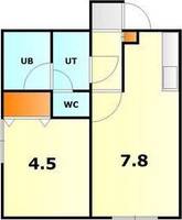 北海道札幌市白石区栄通17(アパート)の賃貸物件の間取り