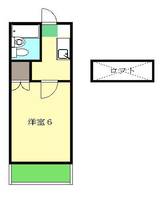 コーポラスクレイン湘南台の間取り