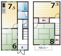 兵庫県神戸市西区伊川谷町潤和(一戸建)の賃貸物件の間取り