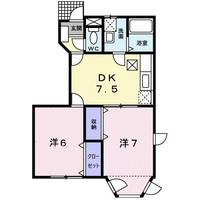 ニュークレストール立花台の間取り