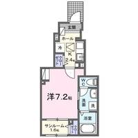 栃木県宇都宮市戸祭町(アパート)の賃貸物件の間取り