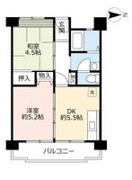 UR鶴山台の間取り