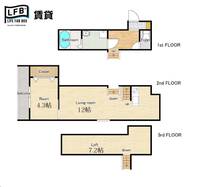 LFB APARTMENT 東新川の間取り