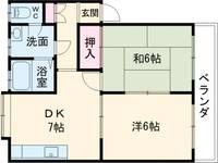 テラッサナガオの間取り