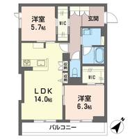 物件の間取り画像