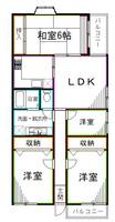東京都杉並区清水3(マンション)の賃貸物件の間取り