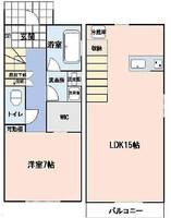 東京都三鷹市牟礼7(一戸建)の賃貸物件の間取り