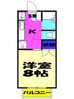 メゾンユースの間取り