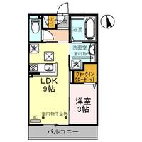 ゼフィール Aの間取り
