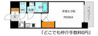 アドバンス天王寺南パキラの間取り