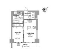 東京都墨田区向島5(マンション)の賃貸物件の間取り
